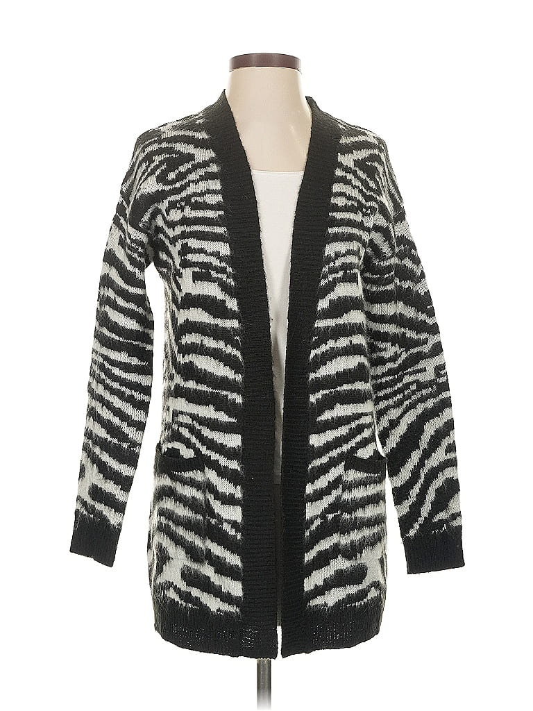 Pre-owned Aqua Cardigan Sweater In Black