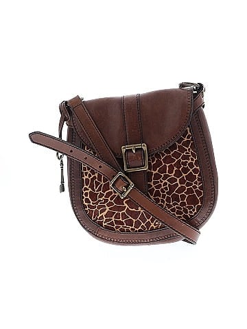 Fossil Leather Crossbody Bag (view 1)