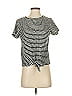 A New Day Black Short Sleeve Top Size XS - photo 1
