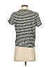 A New Day Black Short Sleeve Top Size XS - photo 2