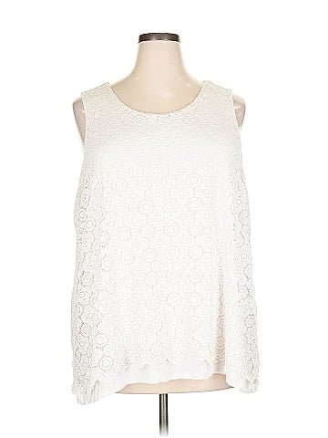 Roz & Ali Sleeveless Blouse (view 1)