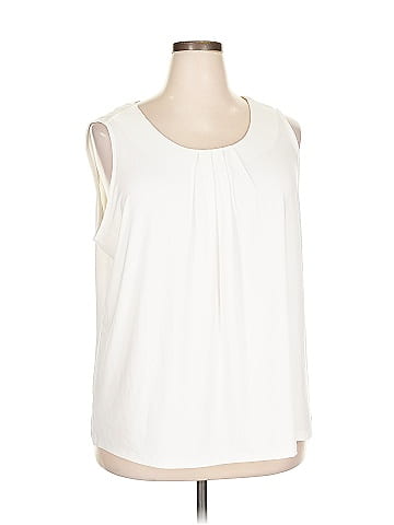 Roz & Ali Sleeveless Blouse (view 1)