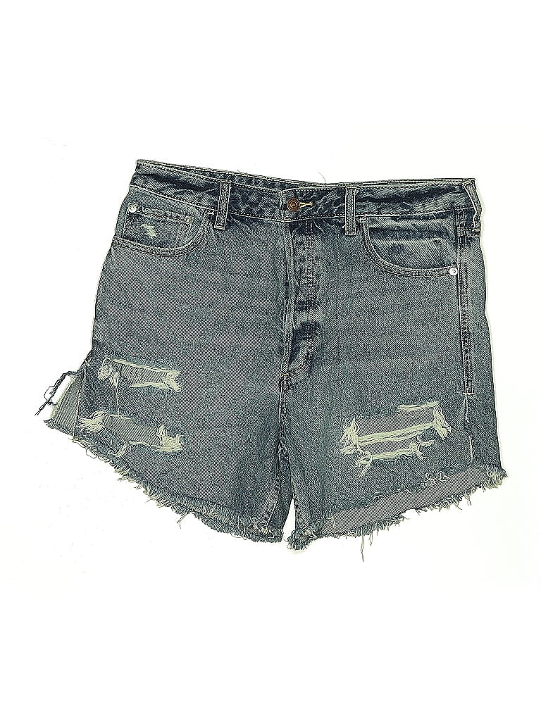 Pre-owned We The Free Denim Shorts In Gray