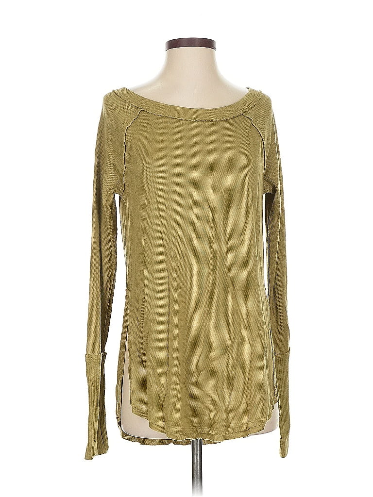 Pre-owned We The Free Pullover Sweater In Gold