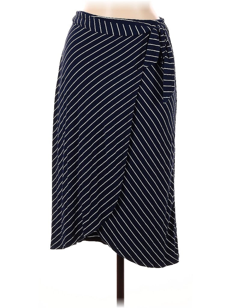 Pre-owned Adrienne Vittadini Casual Skirt In Blue