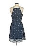 Alya Argyle Blue Casual Dress Size 1 - photo 2