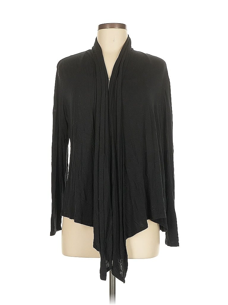 Pre-owned Ellen Tracy Cardigan Sweater In Black