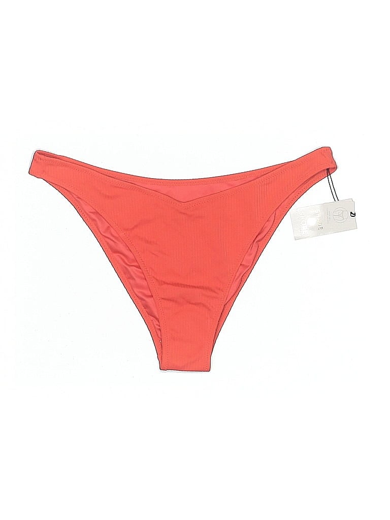 Pre-owned Shade & Shore Swimsuit Bottoms In Orange