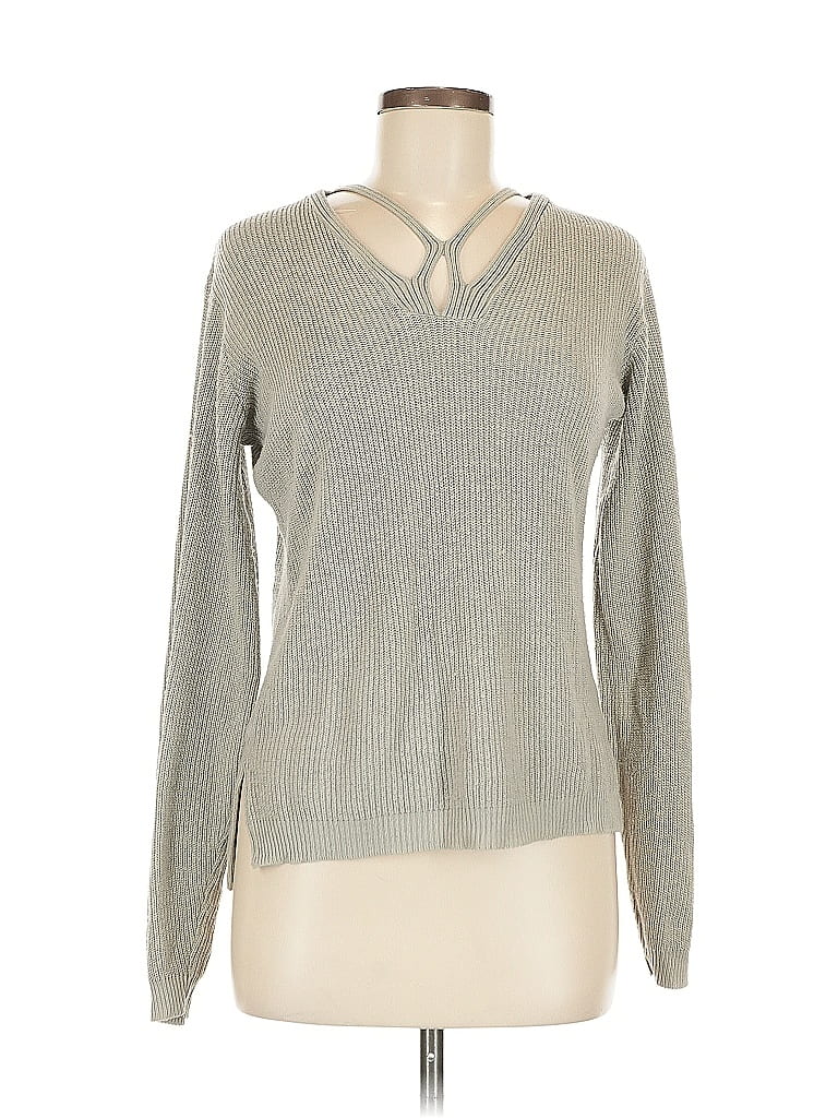 Pre-owned Maurices Pullover Sweater In Brown