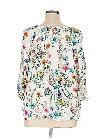 Karen Kane 3/4 Sleeve Blouse (view 2)