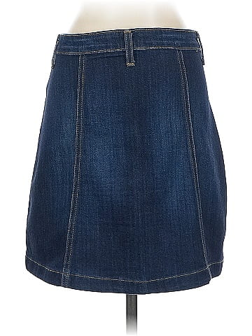 Just Black Denim Skirt (view 2)