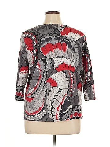 Alfred Dunner 3/4 Sleeve Blouse (view 2)