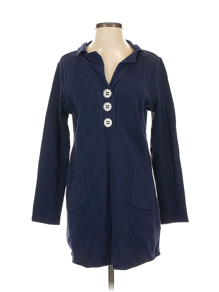 Pre-owned Soft Surroundings Casual Dress In Blue