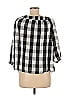 Fourteenth Place 100% Rayon Black 3/4 Sleeve Blouse Size M - photo 2
