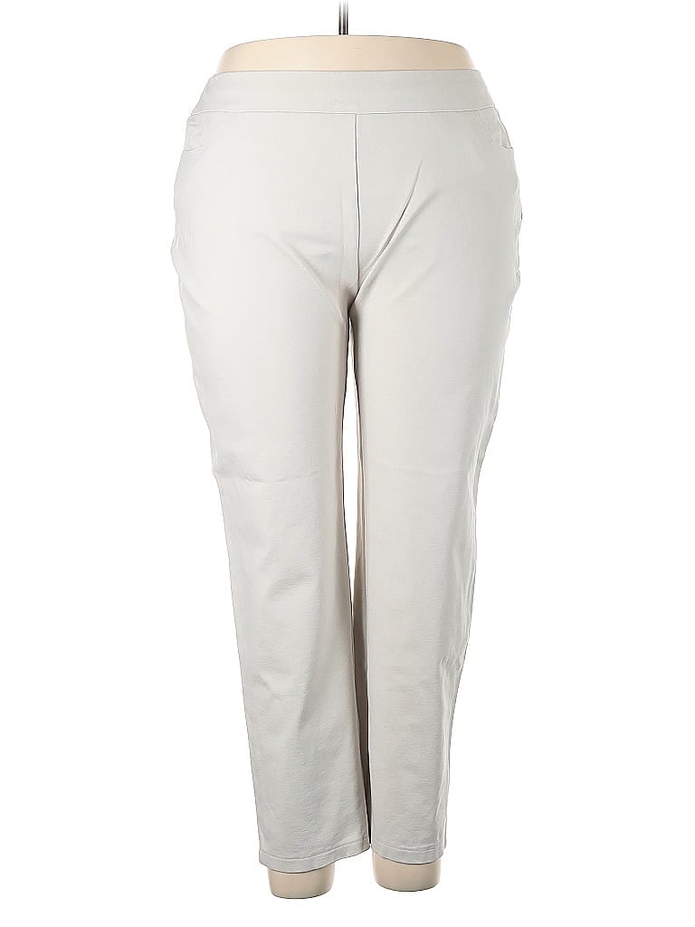 Pre-owned Draper's & Damon's Active Pants In White