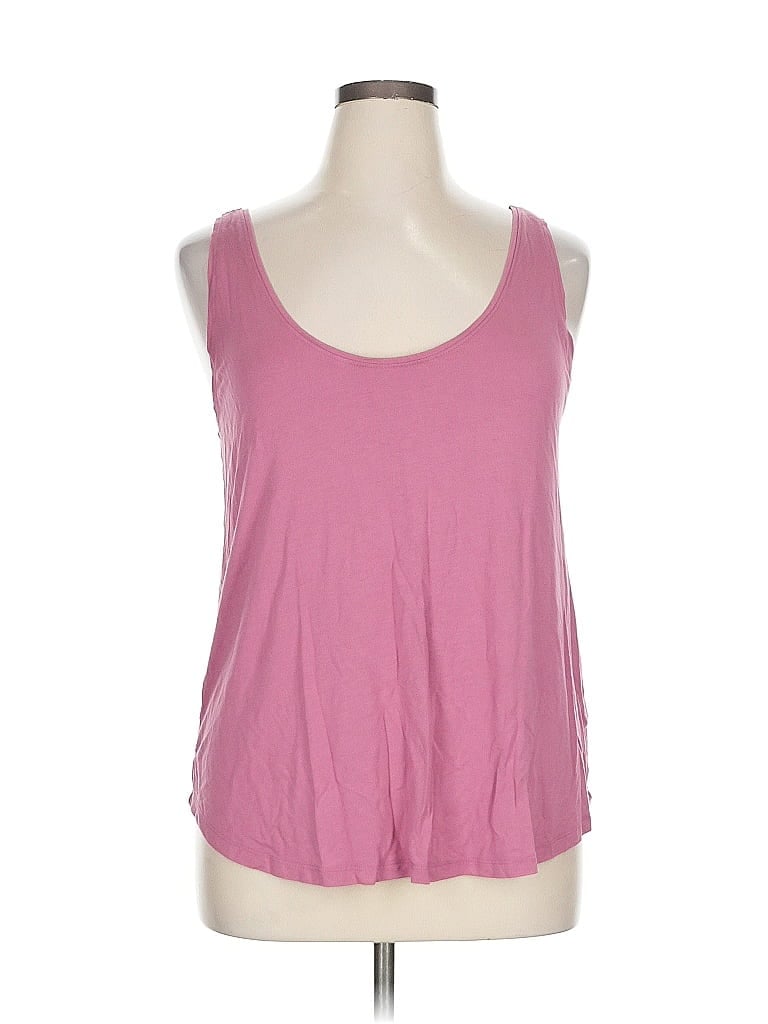 A NEW DAY Pre-owned Tank Top Pink Strapless Neckline Tops