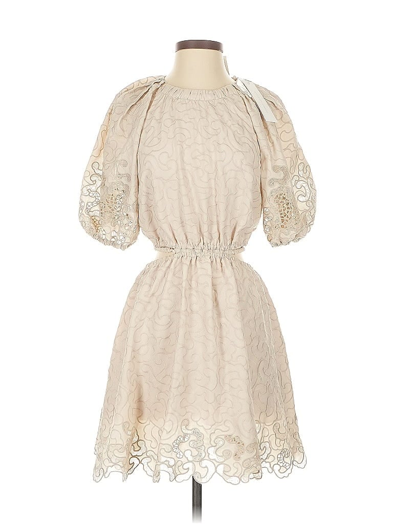 Pre-owned Simkhai Cocktail Dress In Brown