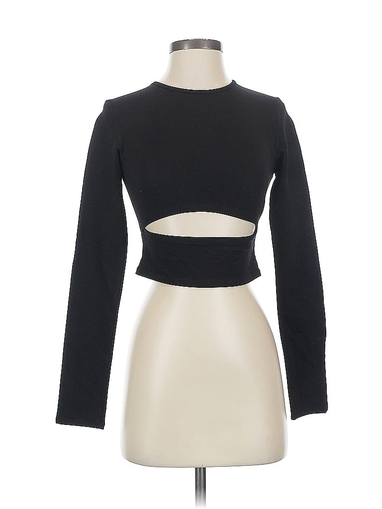 Pre-owned Adika Long Sleeve T-shirt In Black