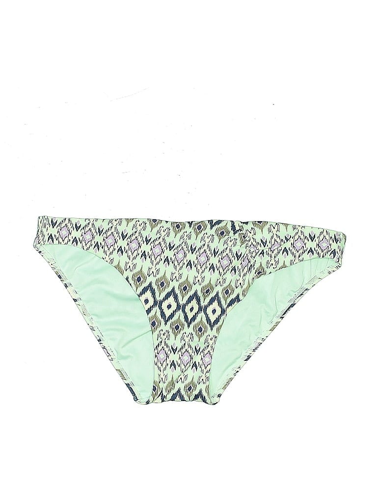 Pre-owned Victoria's Secret Swimsuit Bottoms In Green