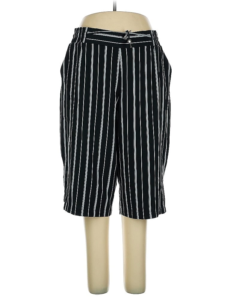 Pre-owned Ava & Viv Casual Pants In Black