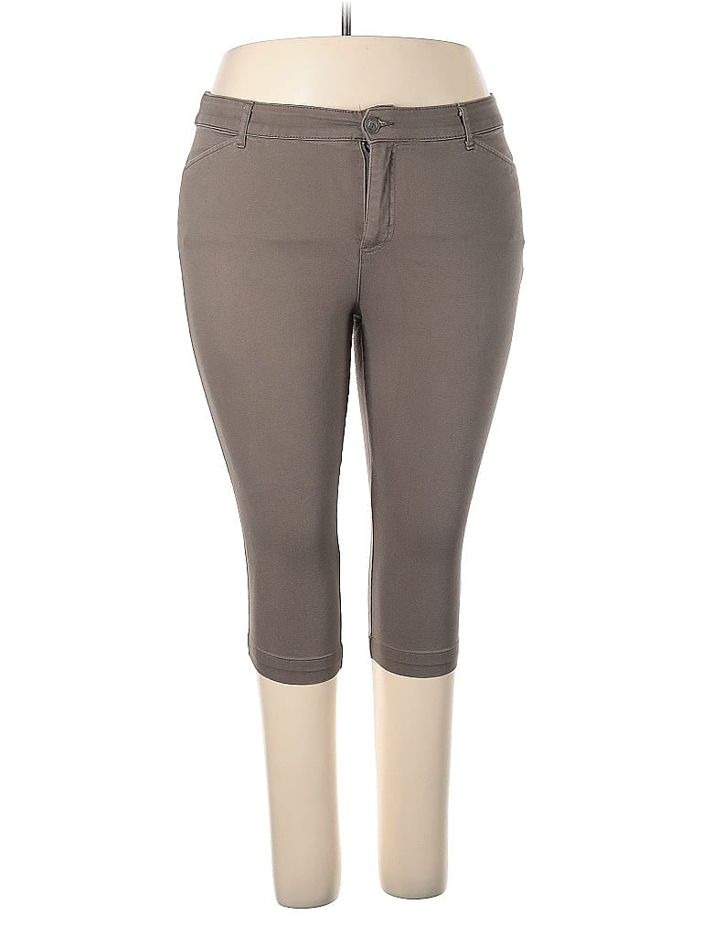 ST. JOHN'S BAY Pre-owned Active Pants In Brown