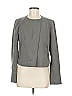 Ann Taylor LOFT 100% Lyocell Solid Gray Jacket Size 6 - photo 1