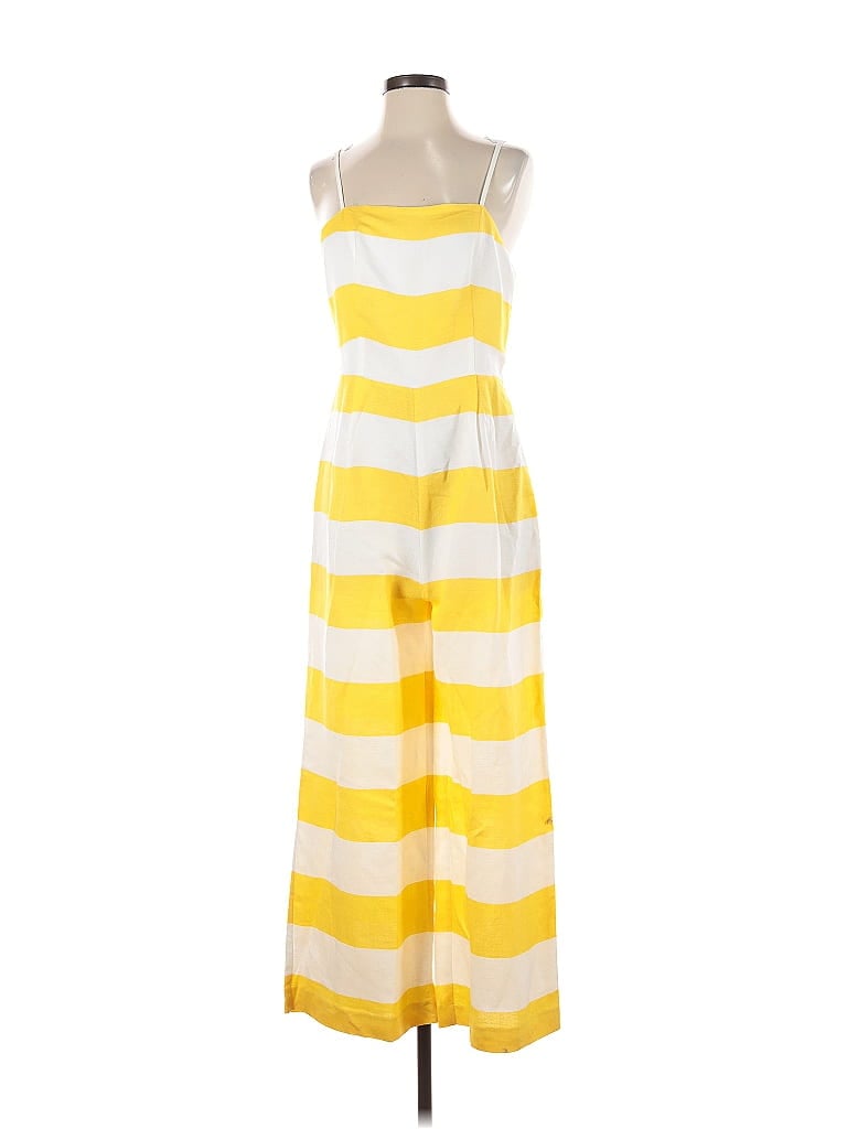 Pre-owned Cece Jumpsuit In Yellow