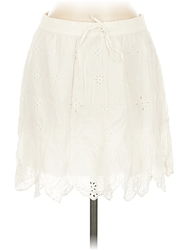Pre-owned Aerie Casual Skirt In White