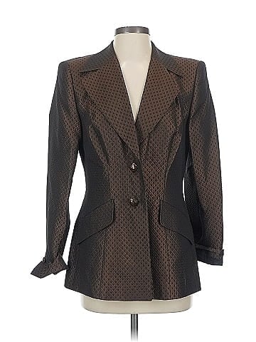 Escada by Margaretha Ley Silk Blazer (view 1)