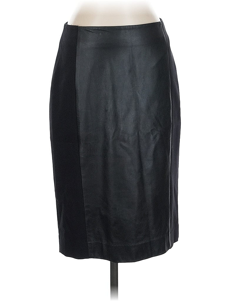 CLASSIQUES ENTIER Pre-owned Faux Leather Skirt In Black