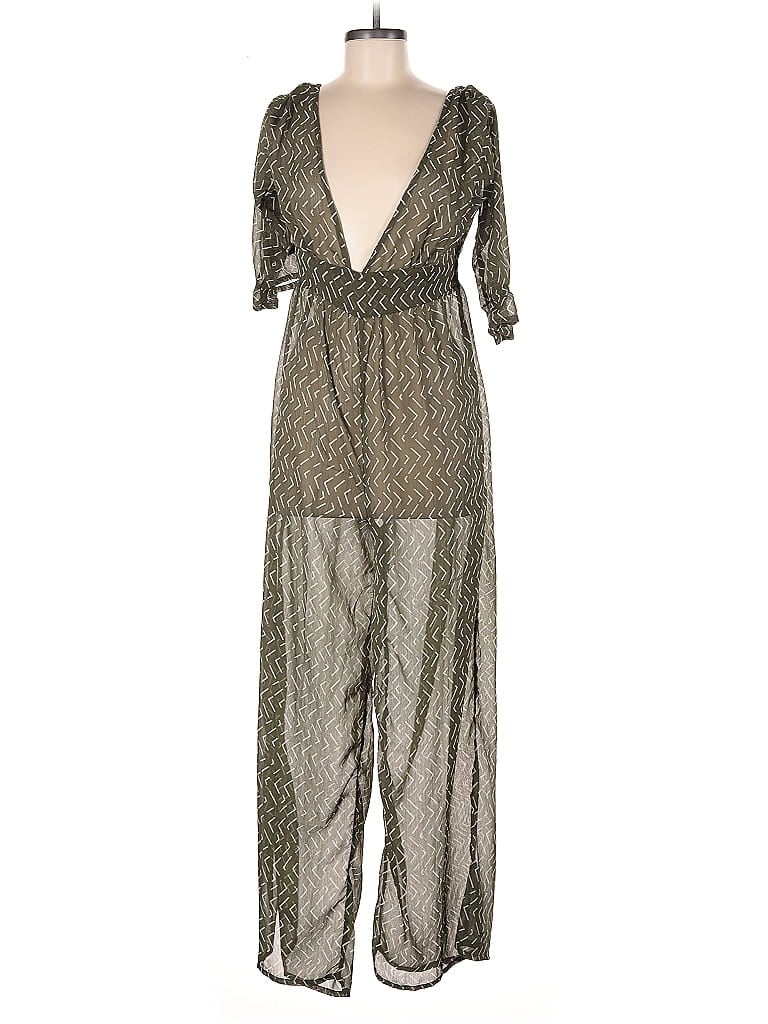 Pre-owned Unbranded Jumpsuit In Green