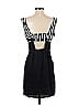 BCBGeneration Argyle Black Cocktail Dress Size 8 - photo 2