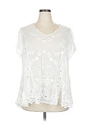 Johnny Was Short Sleeve Blouse