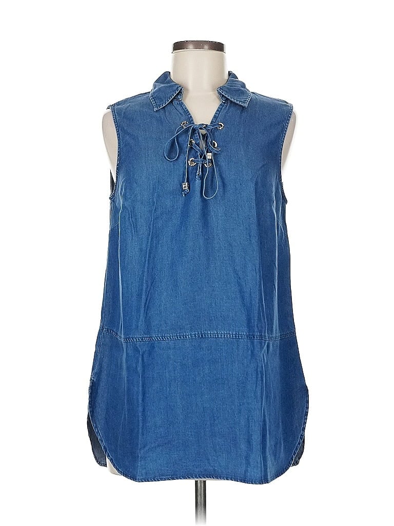 Pre-owned Jones New York Signature Casual Dress In Blue