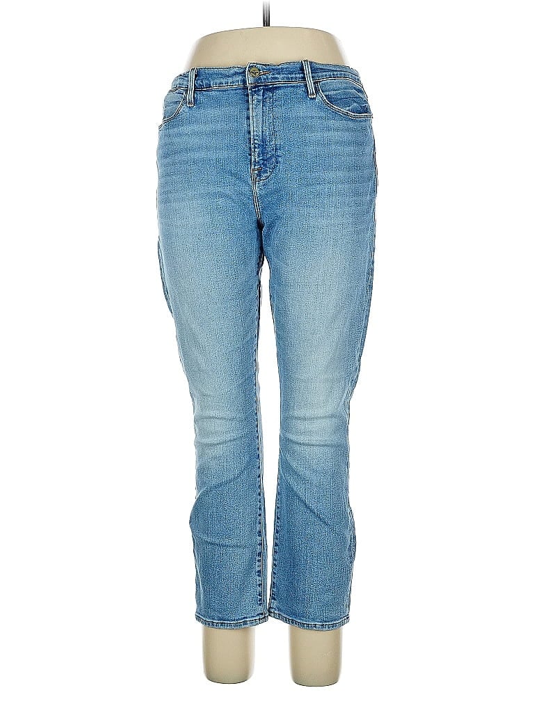 Pre-owned Frame Jeans In Blue