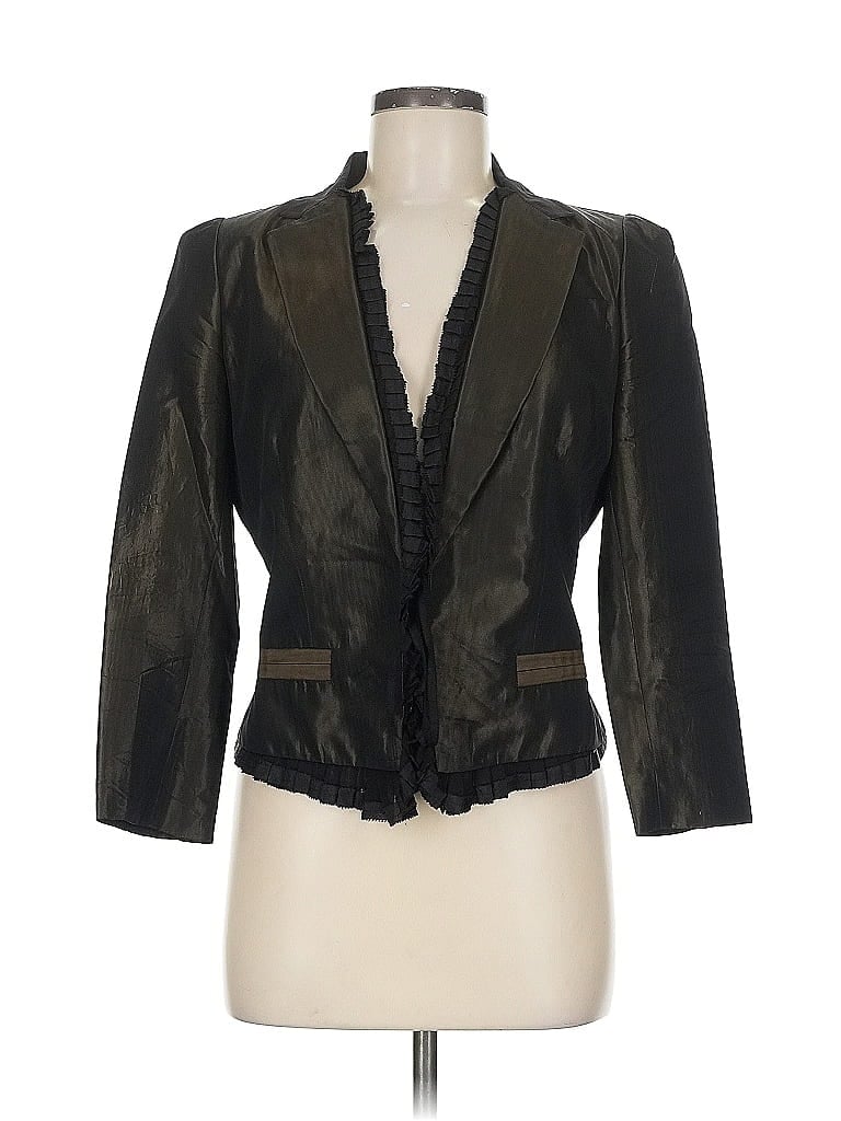Pre-owned Donna Karan Blazer Jacket In Black