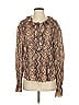 Sundays Brown Long Sleeve Blouse Size Sm (1) - photo 1