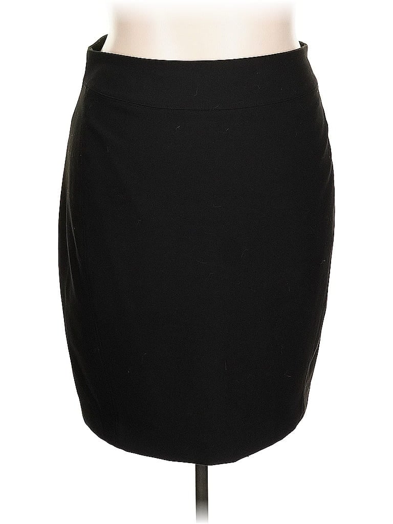 Pre-owned Ann Taylor Loft Formal Skirt In Black