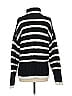 LINE Stripes Black Turtleneck Sweater Size S - photo 2