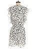 Hutch 100% Polyester Polka Dots Ivory Romper Size S - photo 2