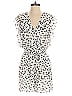 Hutch 100% Polyester Polka Dots Ivory Romper Size S - photo 1