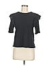 Le Lis Black Short Sleeve Top Size M - photo 1