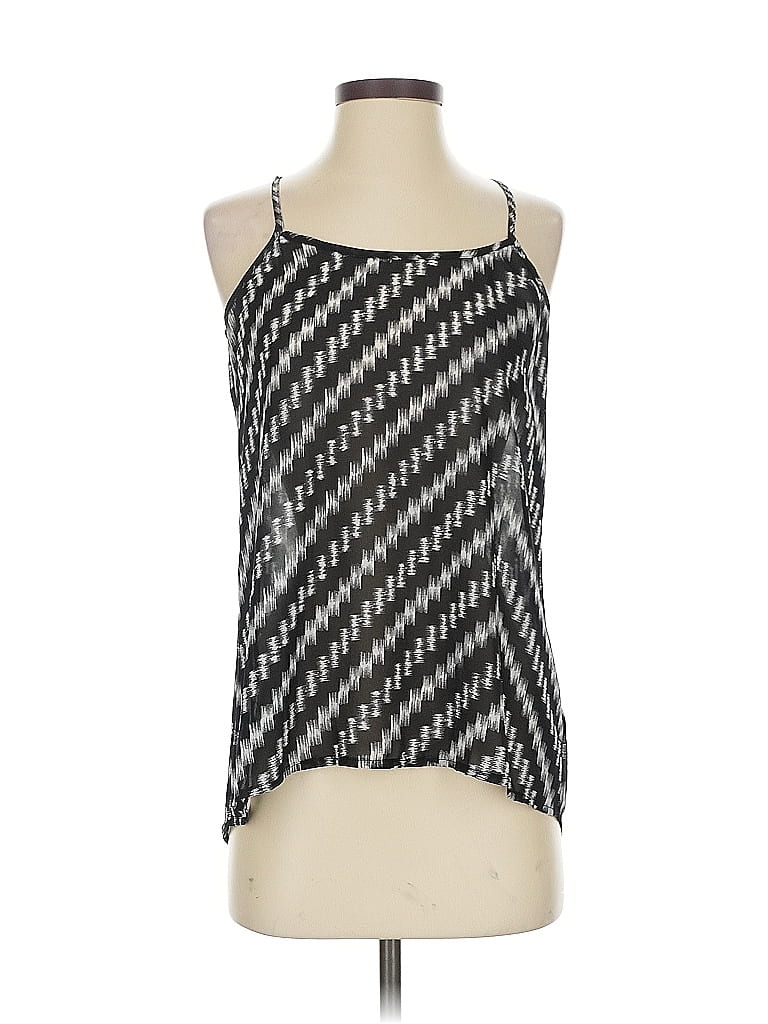 Pre-owned Maurices Tank Top Black Halter Neckline Tops