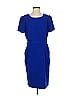 Calvin Klein Solid Blue Cocktail Dress Size XXS (estimated) - photo 1