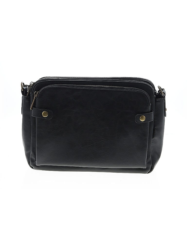 Pre-owned Unbranded Crossbody Bag In Black
