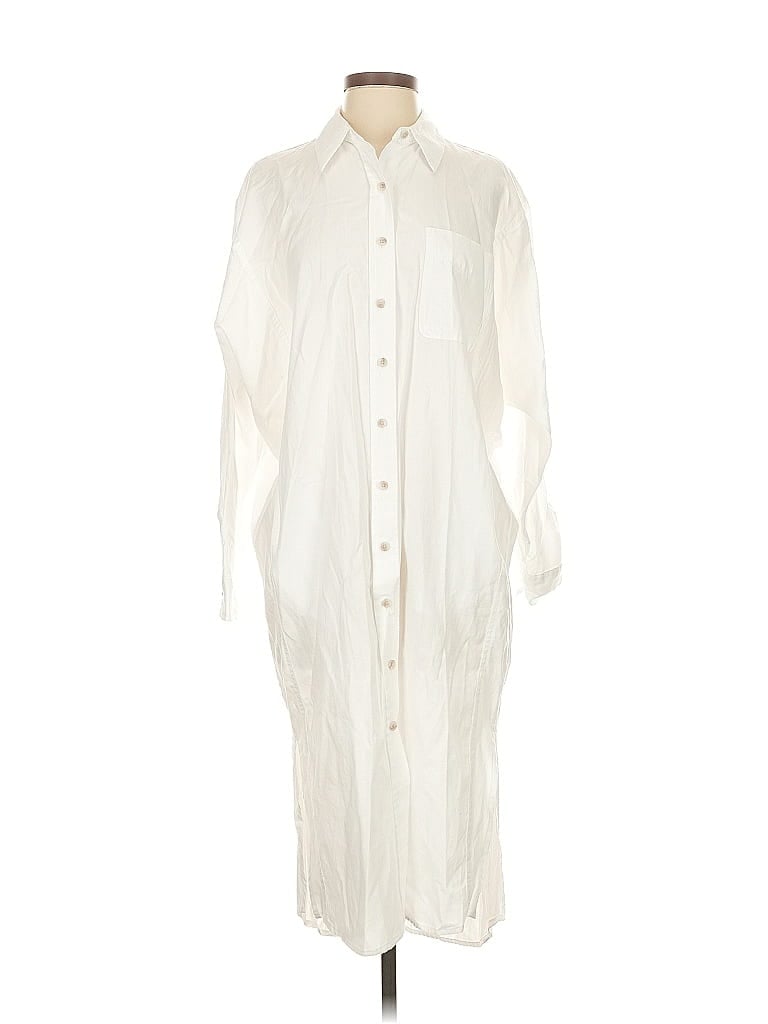 Pre-owned Universal Thread Casual Dress In White