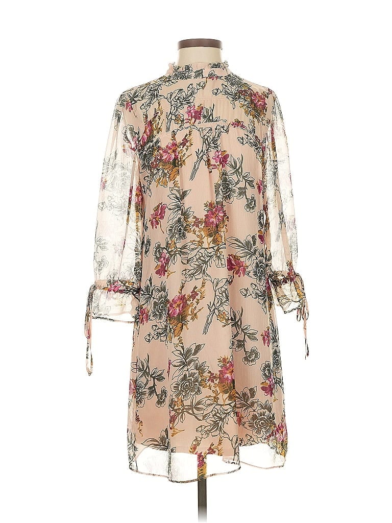 EXPRESS Pre-owned Casual Dress In Brown