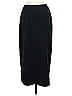 Kathie Lee 100% Polyester Solid Black Formal Skirt Size 12 - photo 1