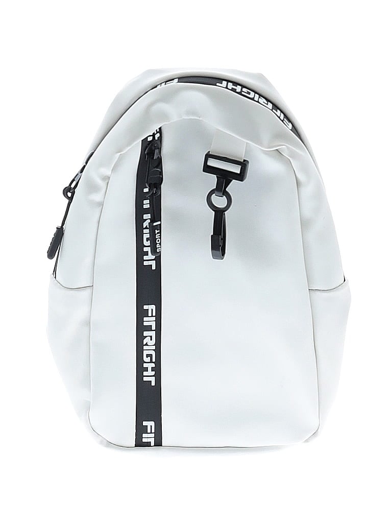 Pre-owned Assorted Brands Backpack In White