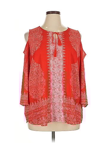 Cj Banks 3/4 Sleeve Blouse (view 1)